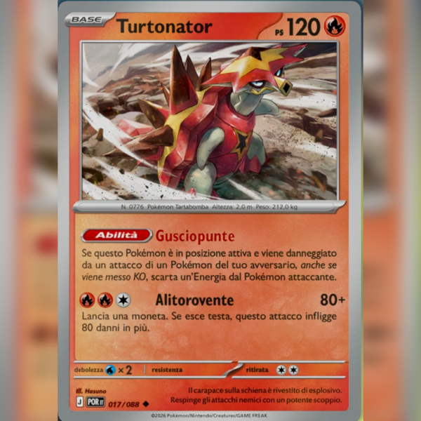 017/088 Turtonator Reverse | Equilibrio Perfetto