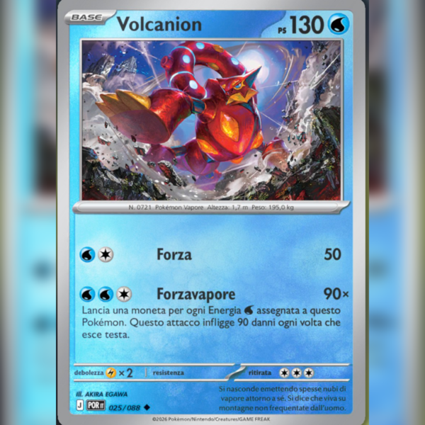 025/088 Volcanion Reverse | Equilibrio Perfetto