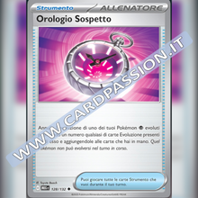 128/132 Orologio Sospetto | Megaevoluzione
