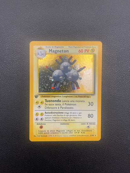 9/102 Magneton Holo Prima Edizione Excellent | Set Base (IT)