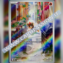 139/132 Litleo Illustrazione Rara | Megaevoluzione