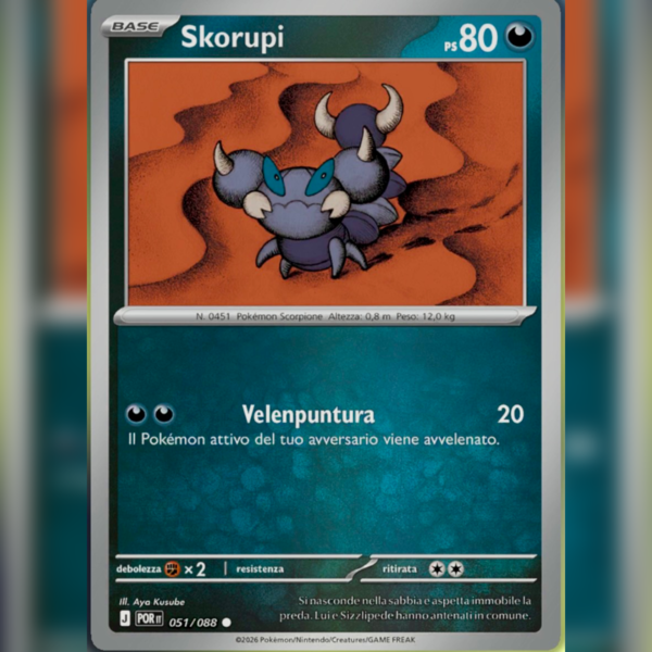 051/088 Skorupi Reverse | Equilibrio Perfetto