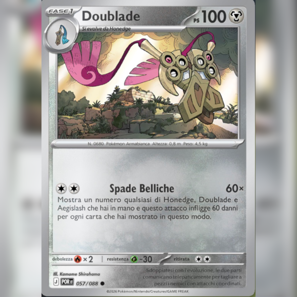057/088 Doublade Reverse | Equilibrio Perfetto