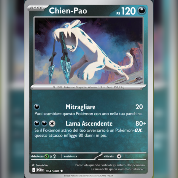 054/088 Chien-Pao Reverse | Equilibrio Perfetto