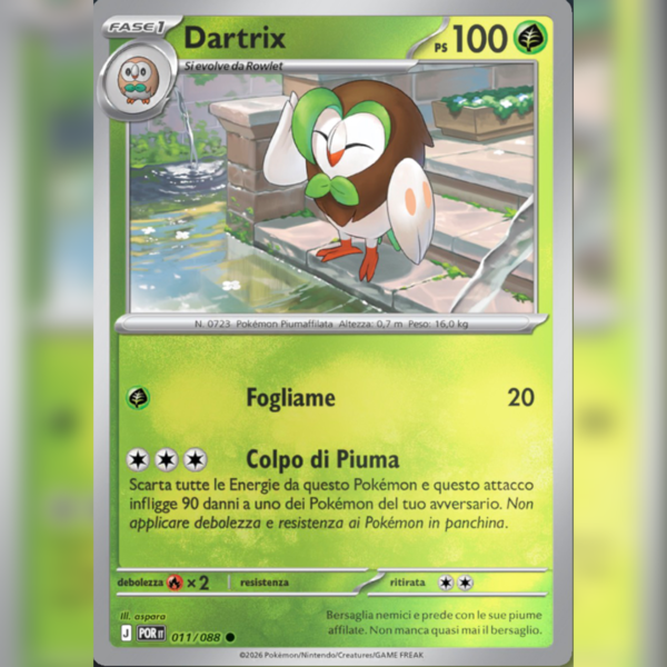 011/088 Dartrix Reverse | Equilibrio Perfetto