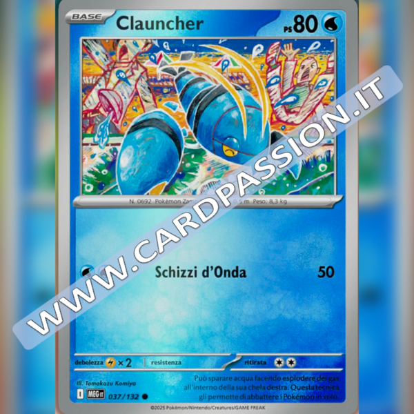037/132 Clauncher Reverse | Megaevoluzione