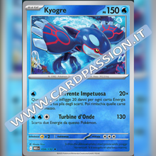 034/132 Kyogre Reverse | Megaevoluzione