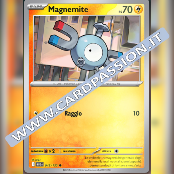045/132 Magnemite Reverse | Megaevoluzione