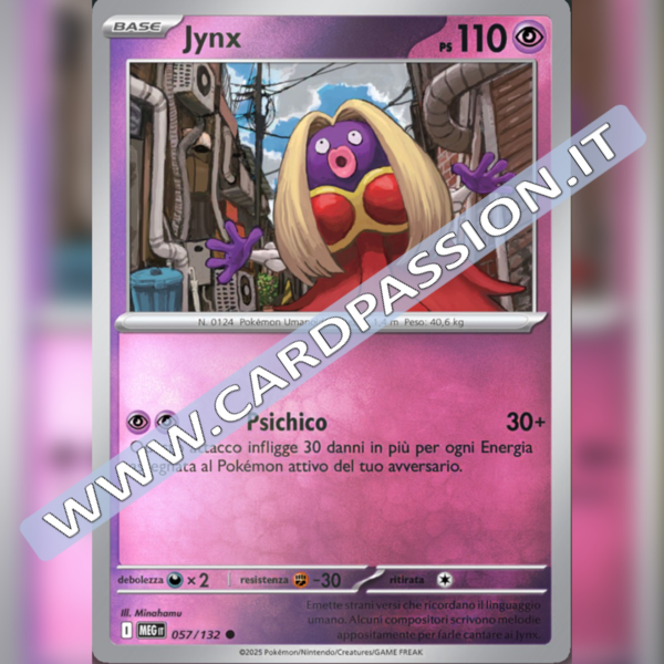 057/132 Jynx Reverse | Megaevoluzione