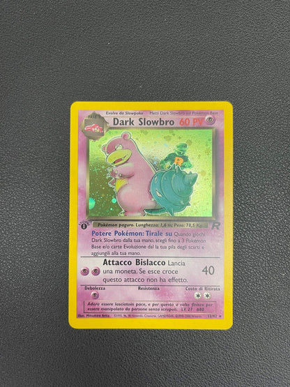 12/82 Dark Slowbro Holo Prima Edizione Mint | Team Rocket (IT)