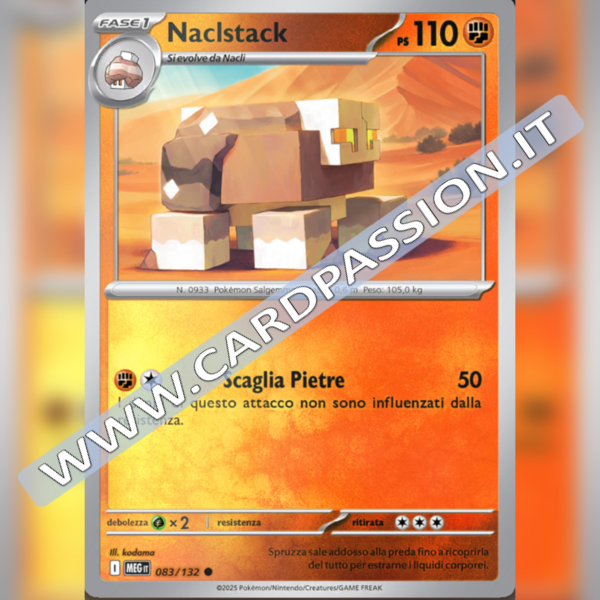 083/132 Naclstack Reverse | Megaevoluzione