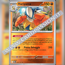 073/132 Hariyama Reverse | Megaevoluzione