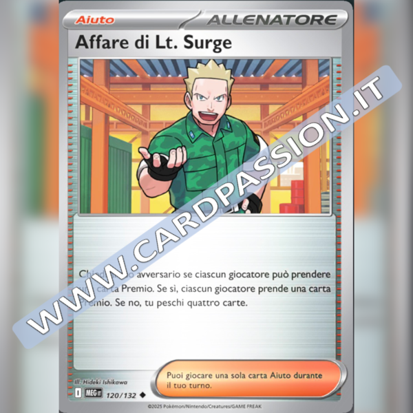 120/132 Affare di Lt. Surge Reverse | Megaevoluzione