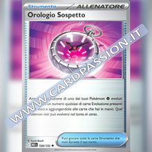 128/132 Orologio Sospetto Reverse | Megaevoluzione