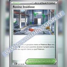 127/132 Rovine Insidiose Reverse | Megaevoluzione