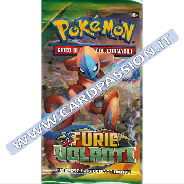 ★ Bustina XY Furie Volanti | Artwork Deoxys (IT) - Card Passion