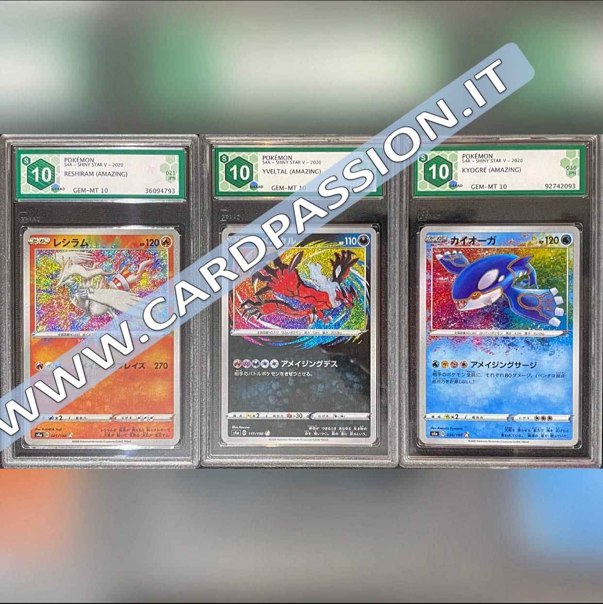 Trio Amazing Shiny Star V (S4a) GRAAD 10