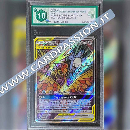 SM210 Moltres & Zapdos & Articuno GX - Black Star Promo