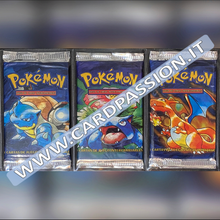 ★ Trio Bustine Set Base (ESP) | Charizard/Blastoise/Venusaur - Card Passion