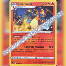025/185 Charizard Rara -  Voltaggio Sfolgorante - Card Passion