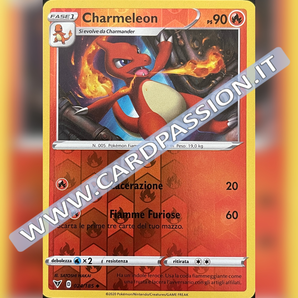 024/185 Charmeleon Reverse -  Voltaggio Sfolgorante - Card Passion