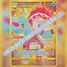 198/185 Obstagoon di Galar Gold | Voltaggio Sfolgorante - Card Passion