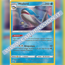 032/185 Wailord Holo | Voltaggio Sfolgorante - Card Passion