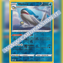 032/185 Wailord Reverse | Voltaggio Sfolgorante - Card Passion