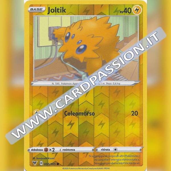 055/185 Joltik Reverse | Voltaggio Sfolgorante - Card Passion