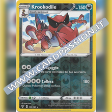 109/185 Krookodile Reverse | Voltaggio Sfolgorante - Card Passion