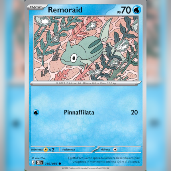 016/086 Remoraid | Caos Nascente