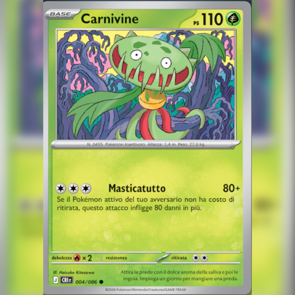 004/086 Carnivine | Caos Nascente