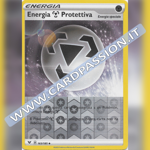 163/185 Energia Protettiva Reverse | Voltaggio Sfolgorante - Card Passion
