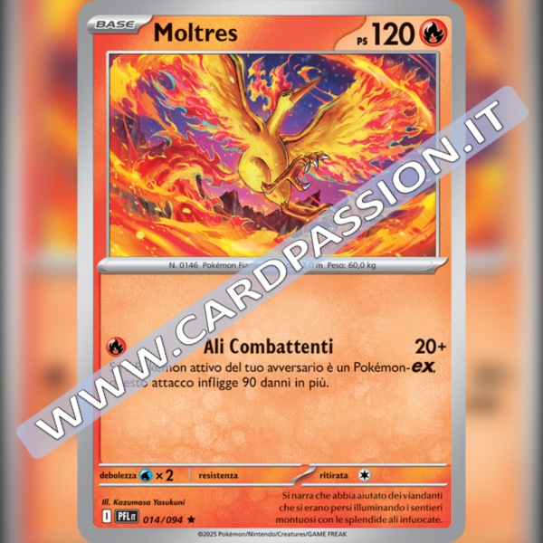 014/094 Moltres Holo | Fiamme Spettrali