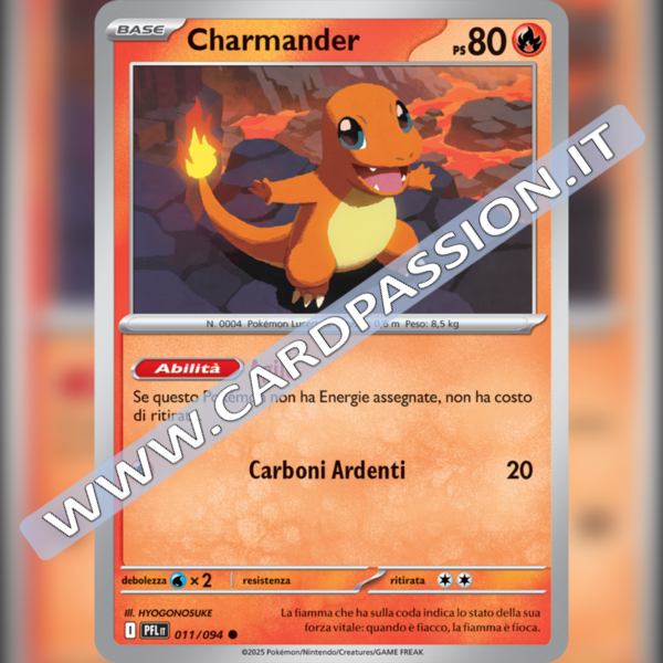 011/094 Charmander | Fiamme Spettrali
