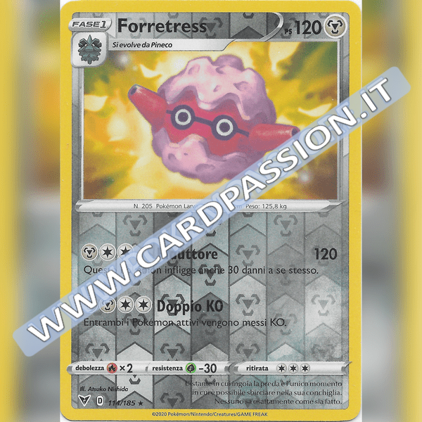 114/185 Forretress Reverse | Voltaggio Sfolgorante - Card Passion