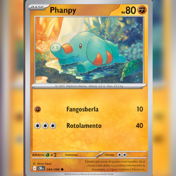 044/086 Phanpy | Caos Nascente