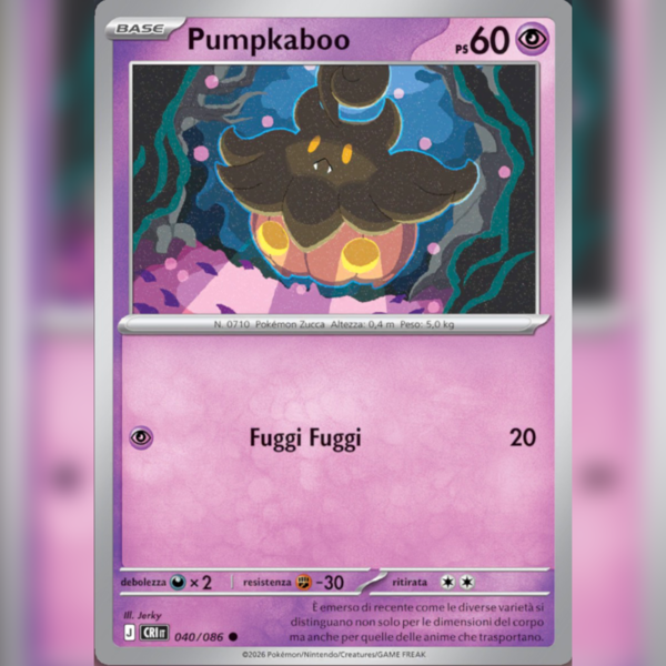 040/086 Pumkaboo | Caos Nascente