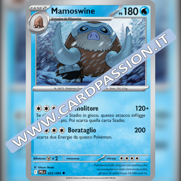 025/094 Mamoswine | Fiamme Spettrali
