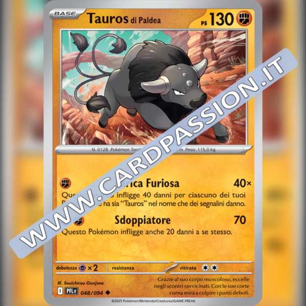 048/094 Tauros di Paldea | Fiamme Spettrali