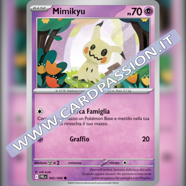 042/094 Mimikyu | Fiamme Spettrali