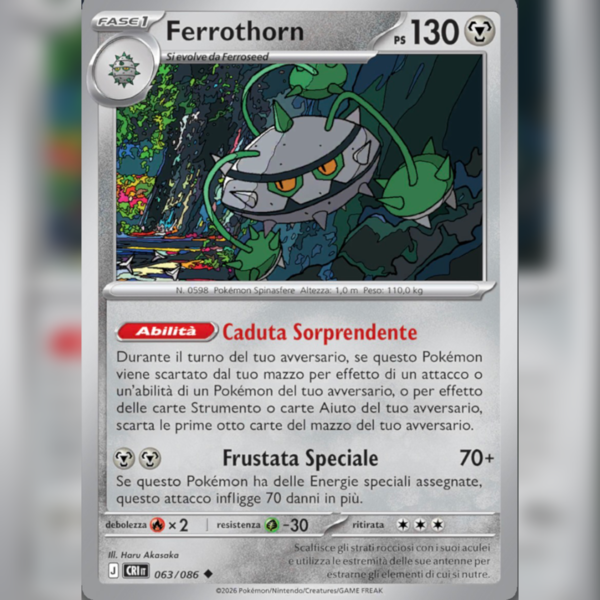 063/086 Ferrothorn | Caos Nascente