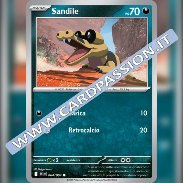 064/094 Sandile | Fiamme Spettrali