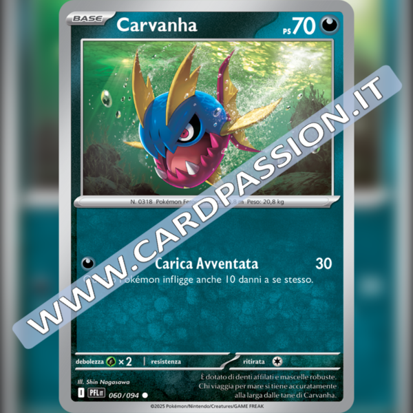 060/094 Carvanha | Fiamme Spettrali