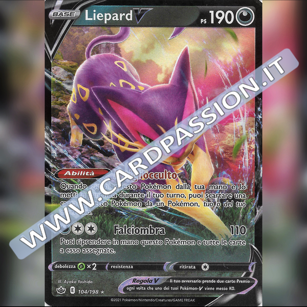 104/198 Liepard V | Regno Glaciale - Card Passion