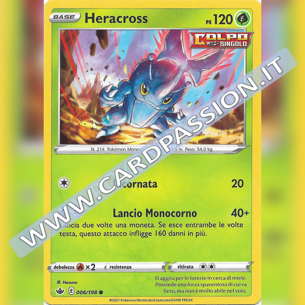 006/198 Heracross | Regno Glaciale - Card Passion