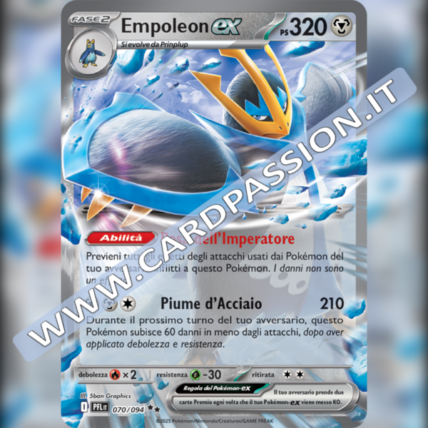 070/094 Empoleon ex | Fiamme Spettrali