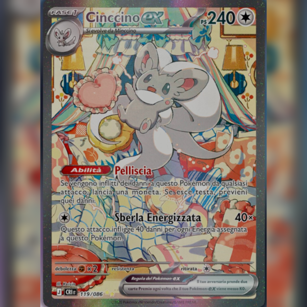 119/086 Cinccino ex (SIR) | Caos Nascente