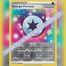 158/198 Energia Fortuna Reverse | Regno Glaciale - Card Passion