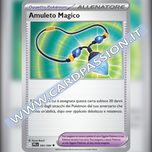 093/094 Amuleto Magico | Fiamme Spettrali